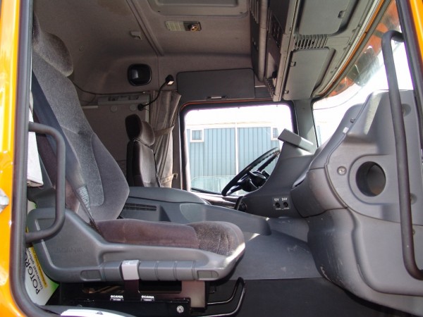 Scania 114G 380 Schubboden Hydraulik Schlafkabine Klima
