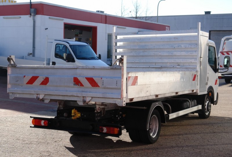 Renault Maxity 140.35 tipper Alukipper 3,50m tool box payload 1140kg climate EURO5 TÜV new!