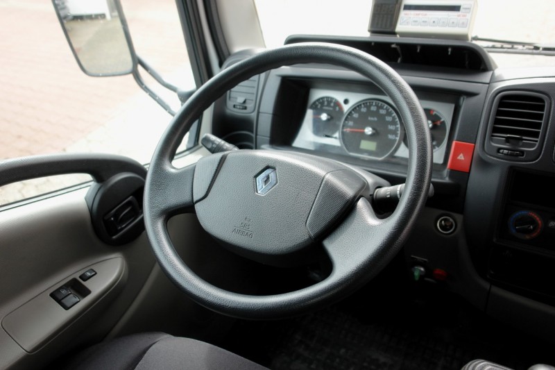 Renault Maxity 120.35 Nacelă pe camion EN-100-TVL 10m numai 188h Durată de funcţionare, Climatizor EURO5