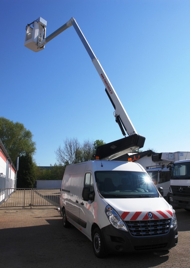 Renault Master 125dCi van aerial work lift  ET-32-LE 11,60m EURO5 TÜV UVV new!