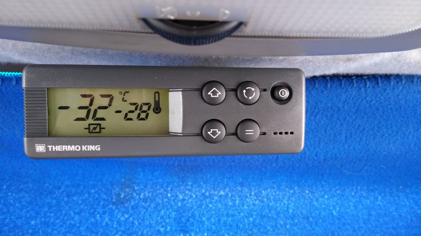 VW Crafter fridge van TK V200MAX -32°C bi-temp EURO5 TÜV neu!
