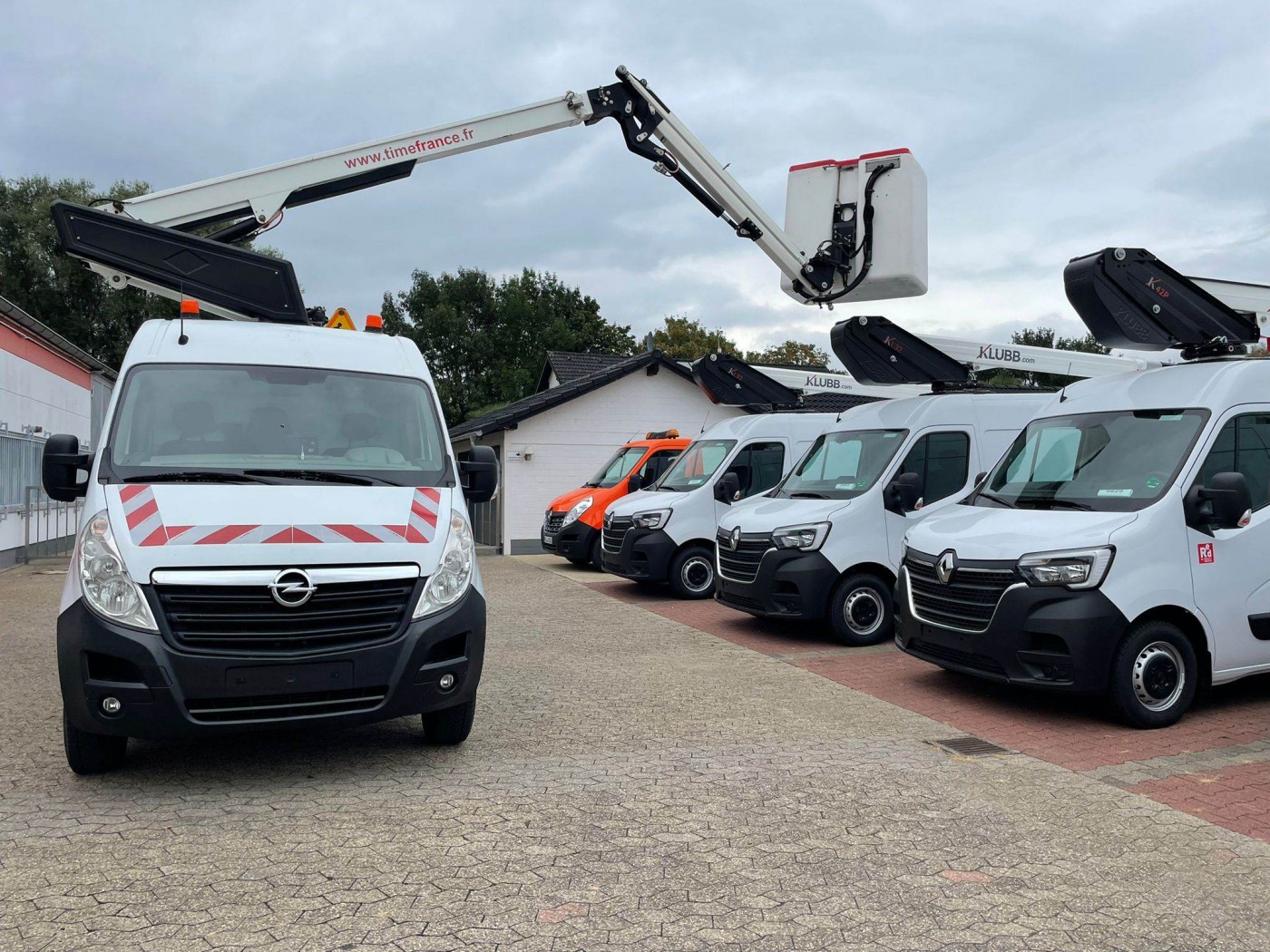 Opel Movano εξέδρες εναέριου εργασίας Time France ET38LF 14m