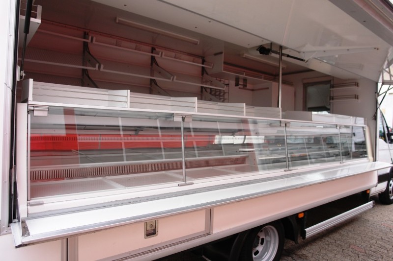 Iveco Daily 50C15 Bancone refrigerato per la vendita banco refrigerato 5 metri TÜV nuovo!