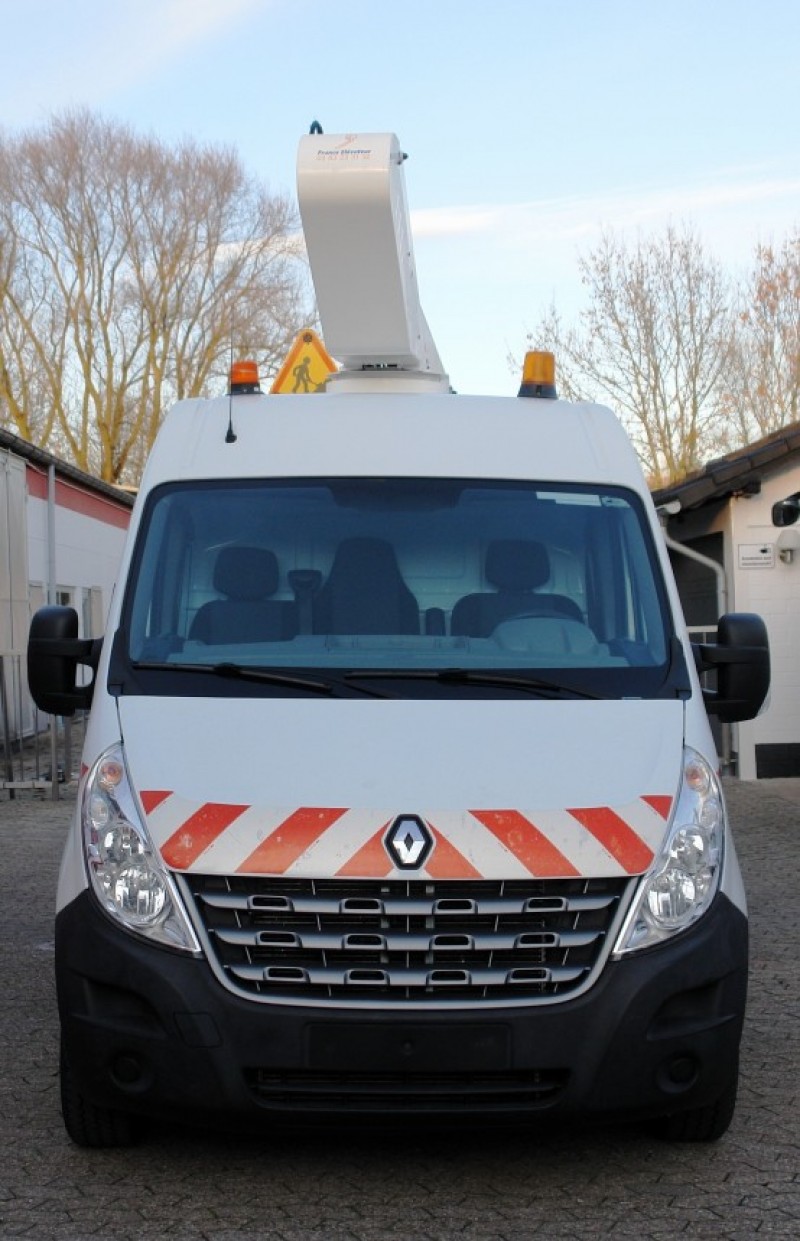 Renault Master 125dCi elevating platform France Elevateur 11m EURO5 TÜV UVV new!