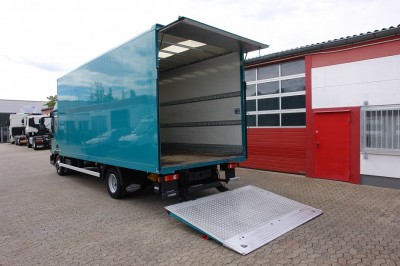Iveco ML80E22 Cabina doble Cabina cama ! Plataforma de carga 1000 kg Aire acondicionado! calefacción 