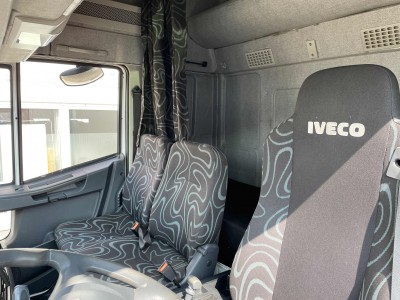 Iveco ML75E18 двухместная кабина, спальная кабина чемодан с пневмоподвеской гидроборт 1000 кг кондиционер дополнительный обогрев! EURO 5!