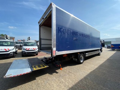 Mercedes-Benz Atego 1218 NL Camion furgone Sponda idraulic 1500kg 