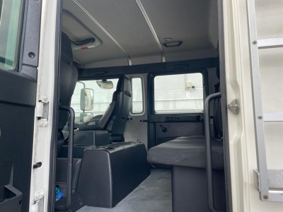 MAN TGL 10.220 Cabină dublă Camion frigider Lift hidraulic 1,5 T  FRA 11/2024