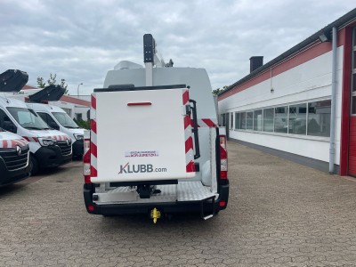 Renault Master con cesta elevadora KLUBB K26 Cesta 200kg EURO 6