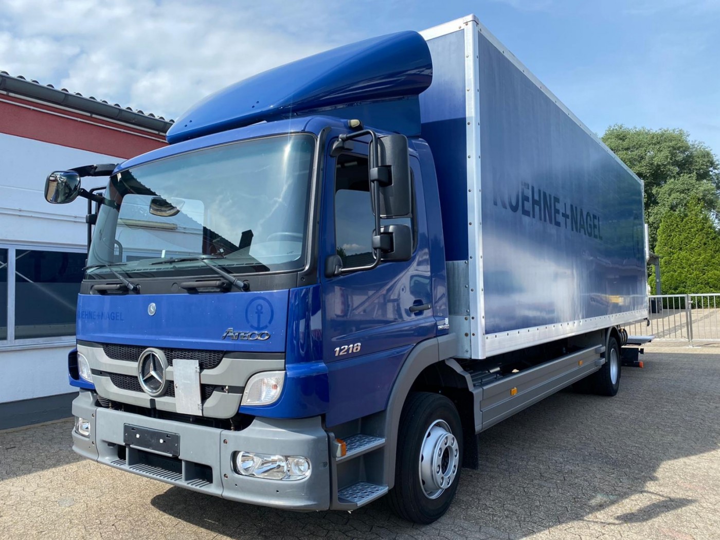 Mercedes-Benz - Atego 1218 NL Kontener Winda załadowcza 1500 kg EURO 5