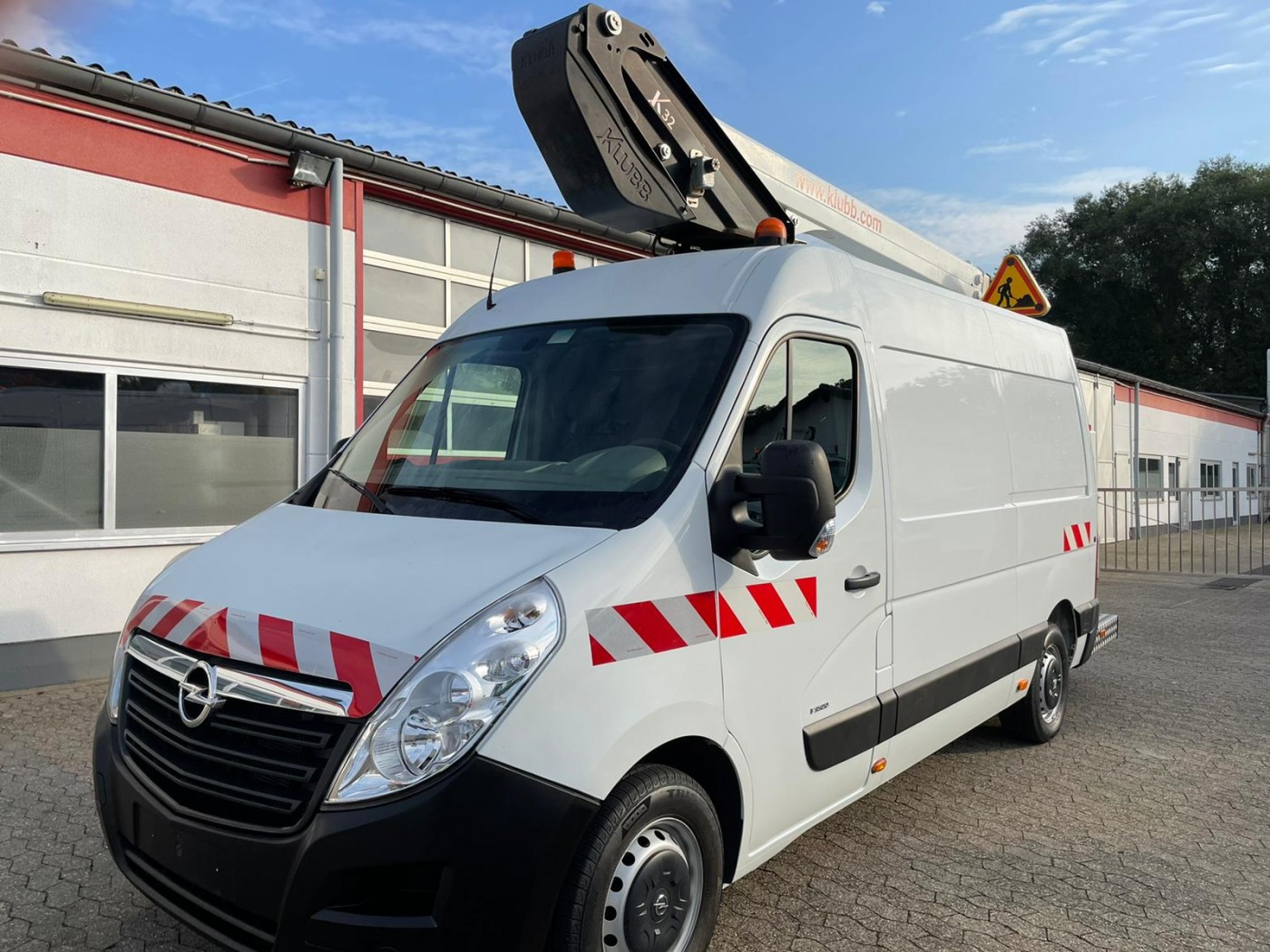 Opel Movano منصة عمل جوية  KLUBB K32!