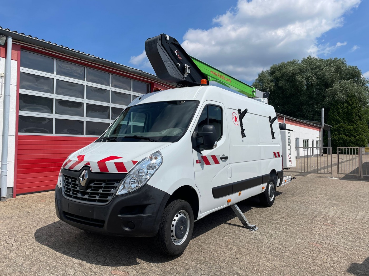 Renault Master 125 dCi Aerial work platform Klubb K42P Basket 200kg EURO 5